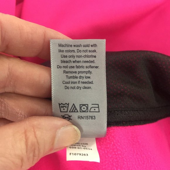 Champion Duo Dry Girls XL Barbiecore Bright Pink POWER WITHIN Hoodie Sweatshirt - Picture 10 of 10